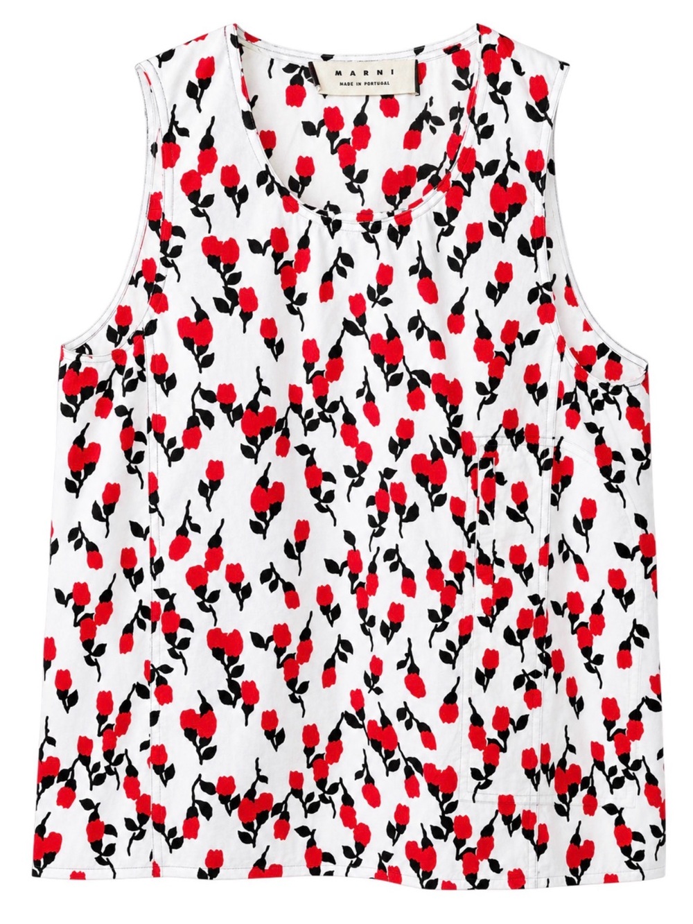 Marni Tank Top Floral Print